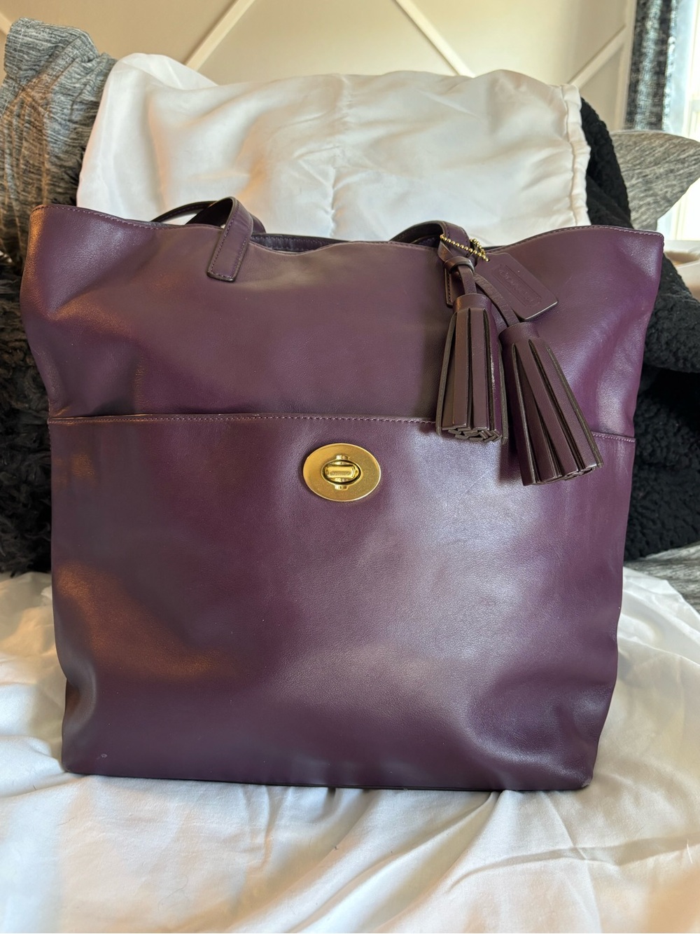 Coach Legacy Turnlock Tote